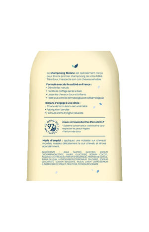 Shampoings doux - Lin - Bébé - 2 x 350 ml