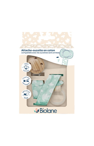 Attache-tétine anatomique - Vert