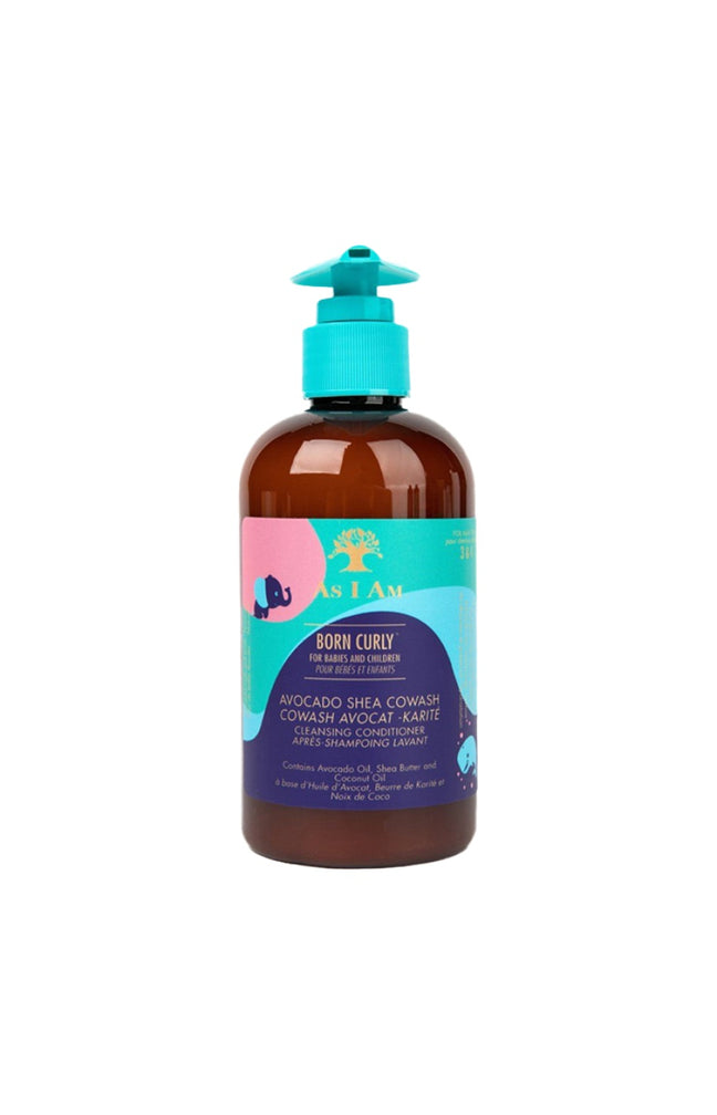 Après-shampoing lavant -  Born Curly - Avocat & karité - Enfant & bébé - 240 ml