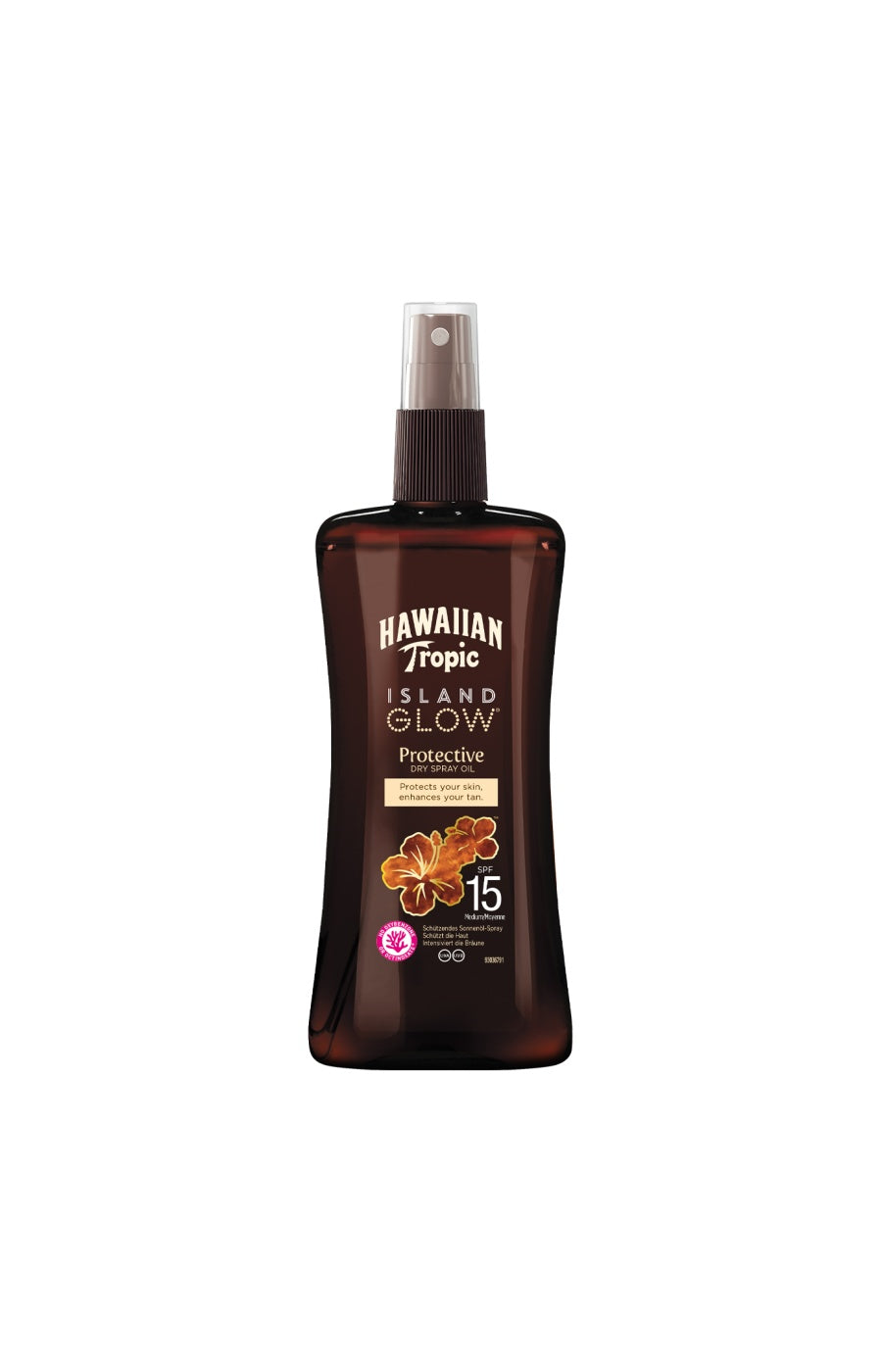 Huile solaire SPF 15 - Noix de coco & goyave - Island Glow - Corps - 200 ml