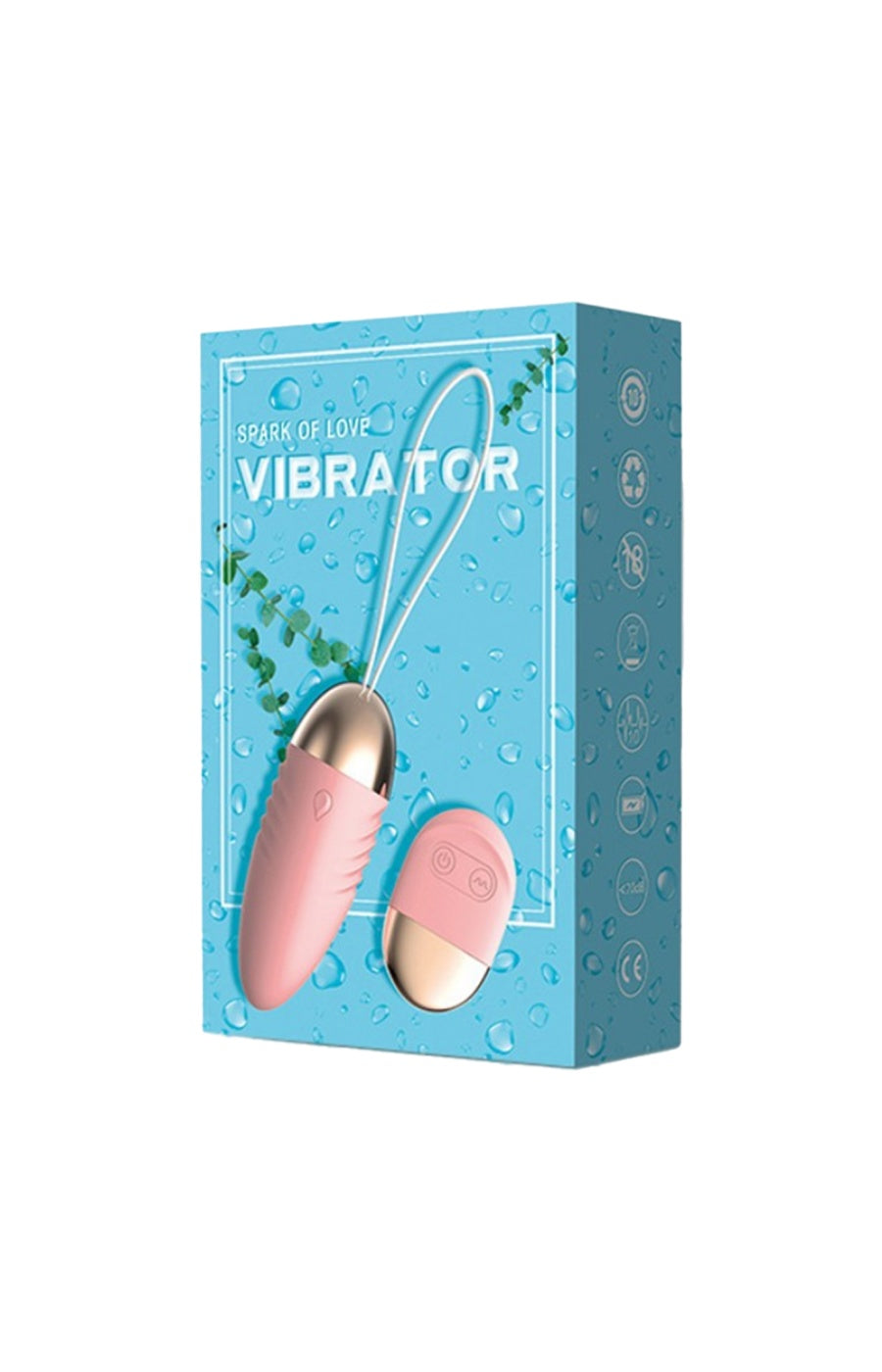 Œuf vibrant télécommandé - 10 modes - Rose