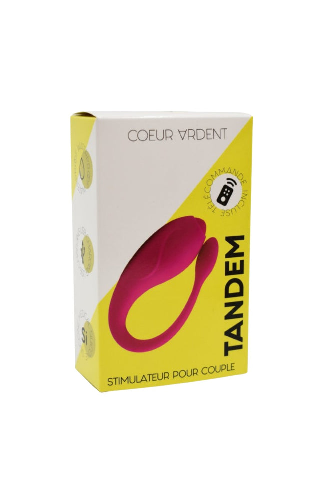 Stimulateur pour couple connecté - 10 modes - Rose