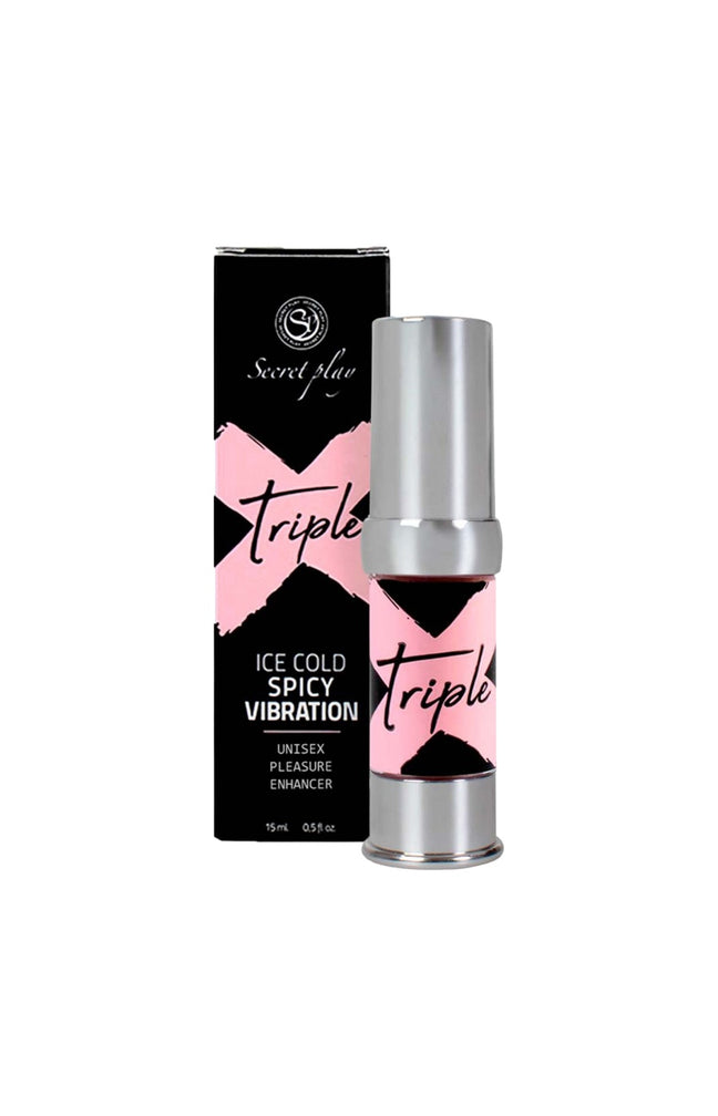 Gel intensitifant plaisir effet froid - Triple X - 15 ml