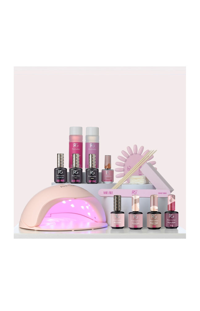 Kit manucure semi-permanente - Uncovered - 16 produits
