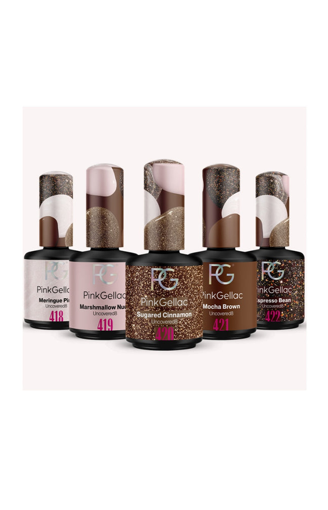 Coffret de vernis semi-permanents - Uncovered - 5 produits