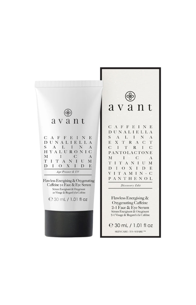 Sérum énergisant 2-en-1 - Caféine - Visage & yeux - 30 ml