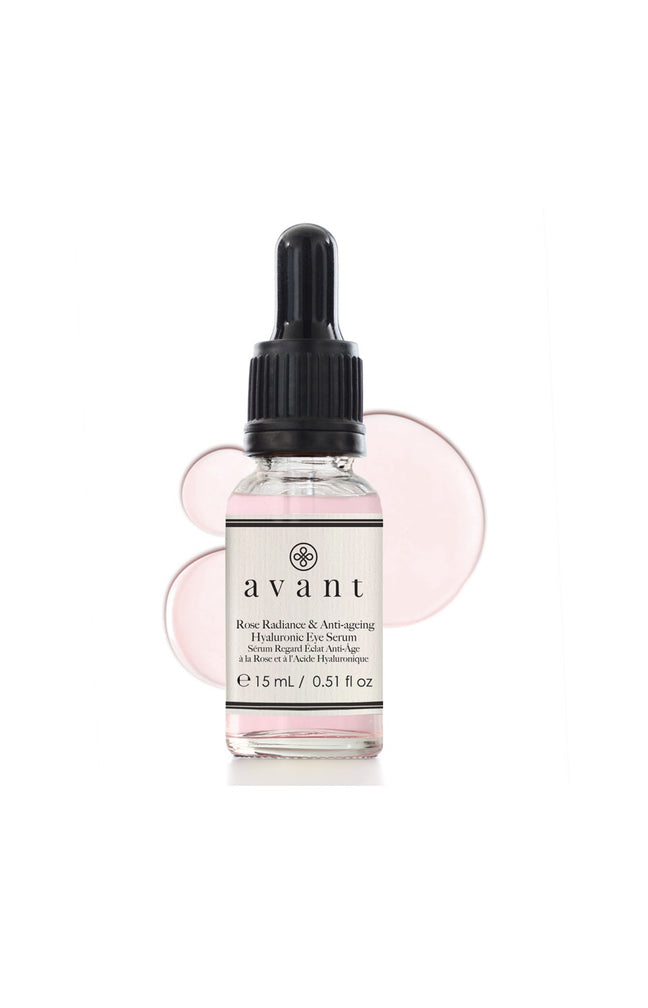 Sérum regard éclat anti-âge - Rose & acide hyaluronique - 15 ml