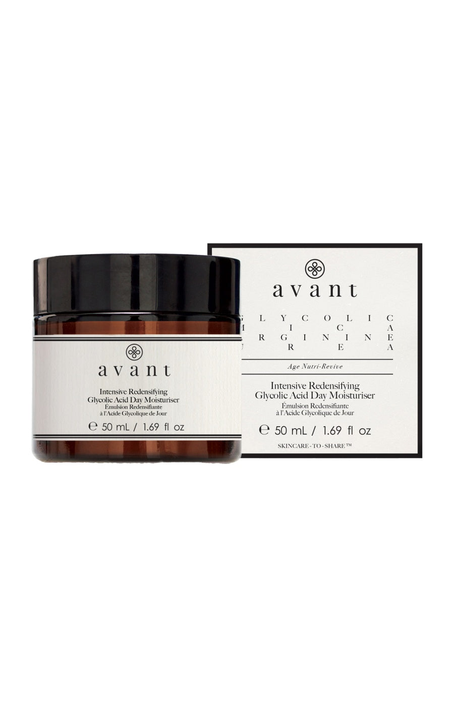 Émulsion redensifiante de jour - Acide glycolique - 50 ml