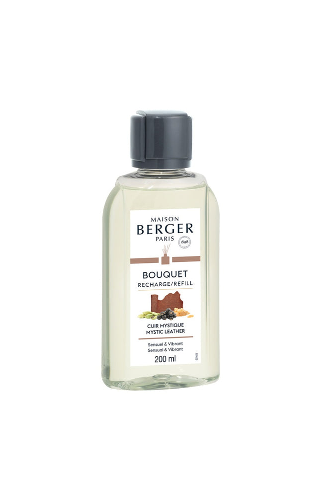 Recharge de bouquet parfumé - Cuir Mystique - 200 ml
