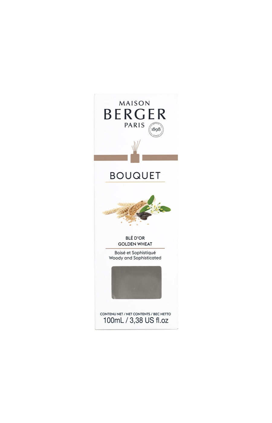 Bouquet parfumé & recharge - Blé d'or - 100 ml