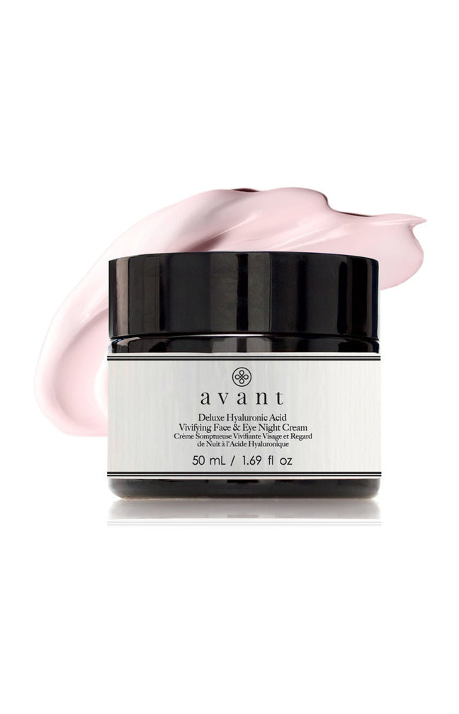 Crème de nuit vivifiante - Acide hyaluronique & vitamine B3 - Age Nutri-Revive - Visage & yeux - 50 ml