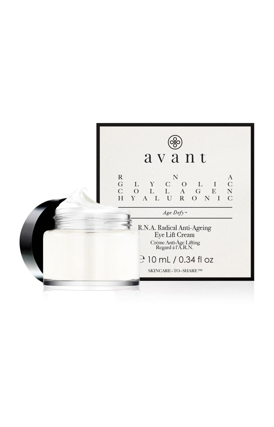 Crème contour des yeux anti-âge lifting - Acide glycolique - Age Defy+ - 10 ml