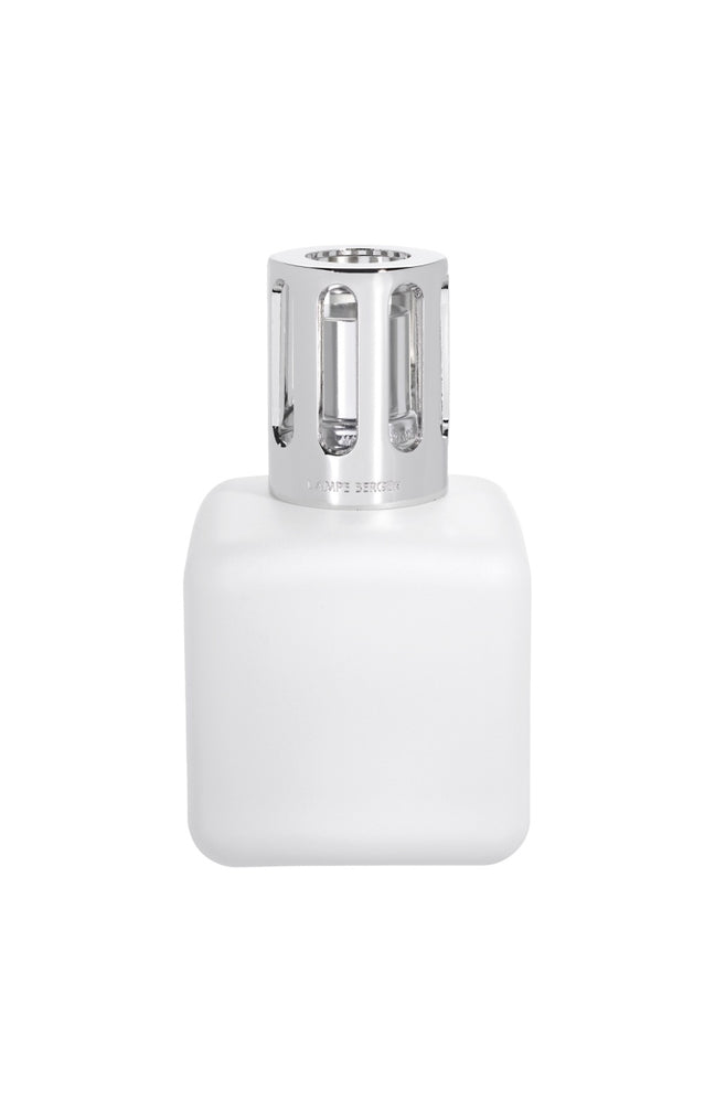 Coffret lampe à catalyse - Glacon Blanc- Musc blanc - 250 ml