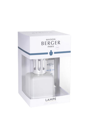 Coffret lampe à catalyse - Glacon Blanc- Musc blanc - 250 ml