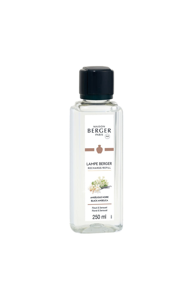 Coffret lampe à catalyse - Illusion givre - Angélique noir - 250 ml