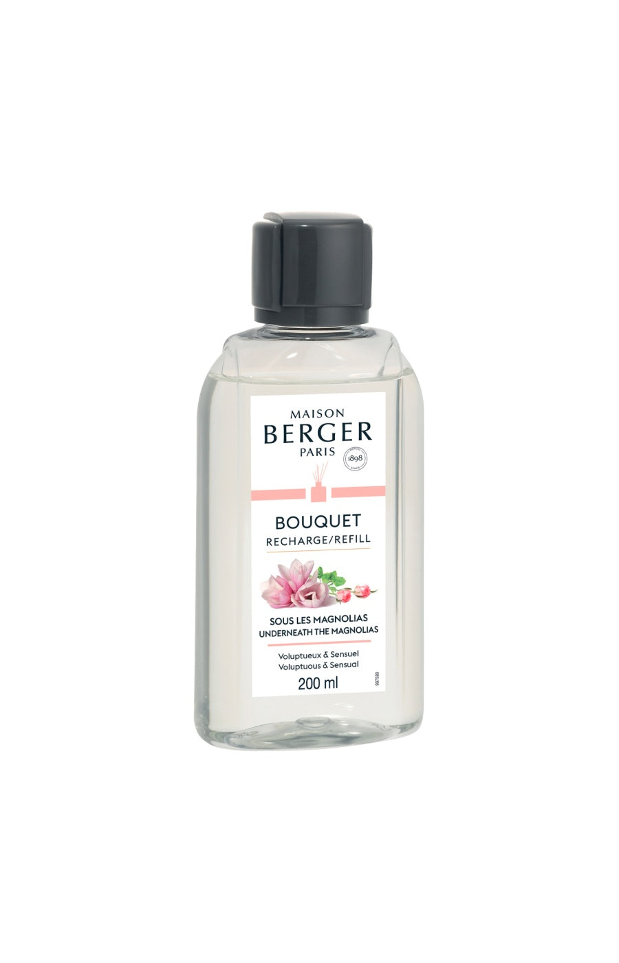 Coffret bouquet parfumé & recharge - Molécule - Sous les magnolias - Bleu  - 200 ml