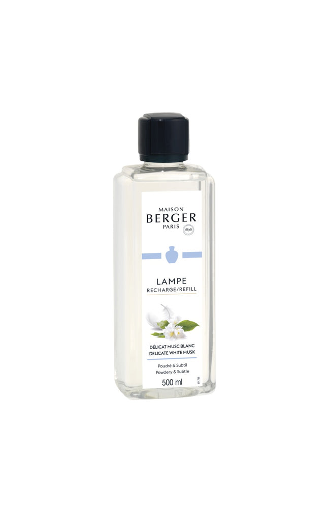 Recharge parfum pour lampe - Musc blanc - 500 ml