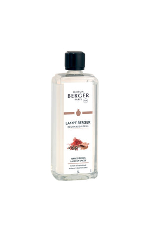 Recharge parfum pour lampe - Terre d'épices - 1 L