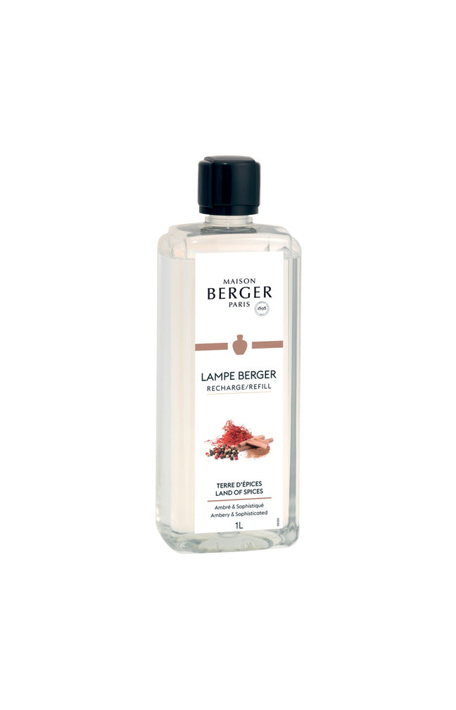 Recharge parfum pour lampe - Terre d'épices - 1 L