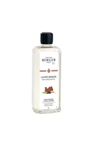 Recharge parfum pour lampe - Cuir mystique - 1 L
