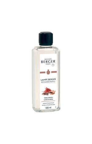 Recharge parfum pour lampe - Terre d'épices - 500 ml