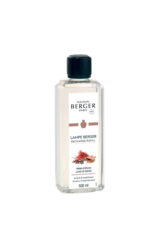 Recharge parfum pour lampe - Terre d'épices - 500 ml