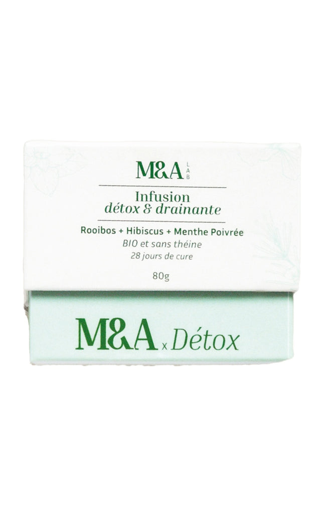 Infusion bio - Detox & drainage - Rooibos & hibiscus - 80 g