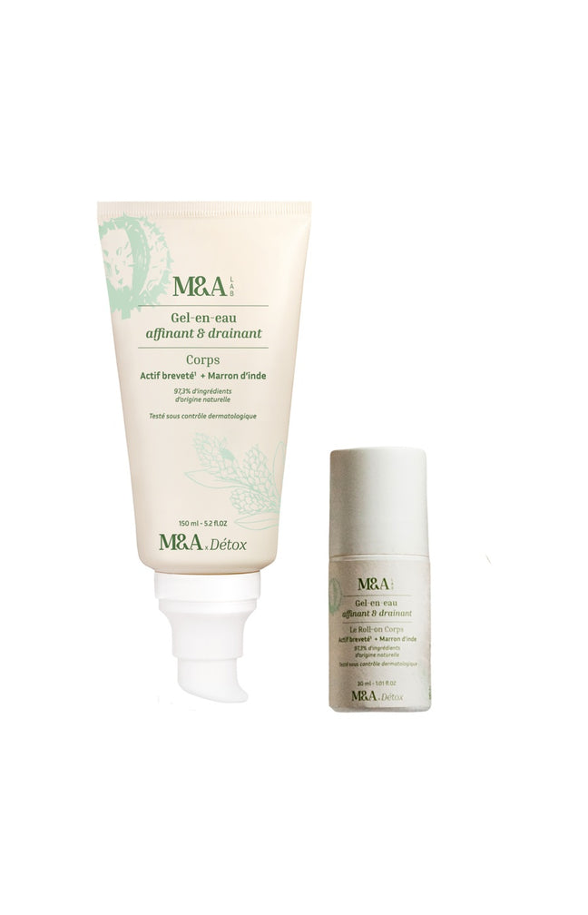 Gel & roll-on affinant et drainant - Corps