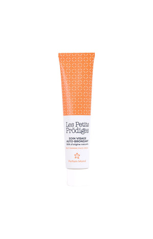 Soin hydratant auto-bronzant bio - Acide hyaluronique - Visage - 40 ml