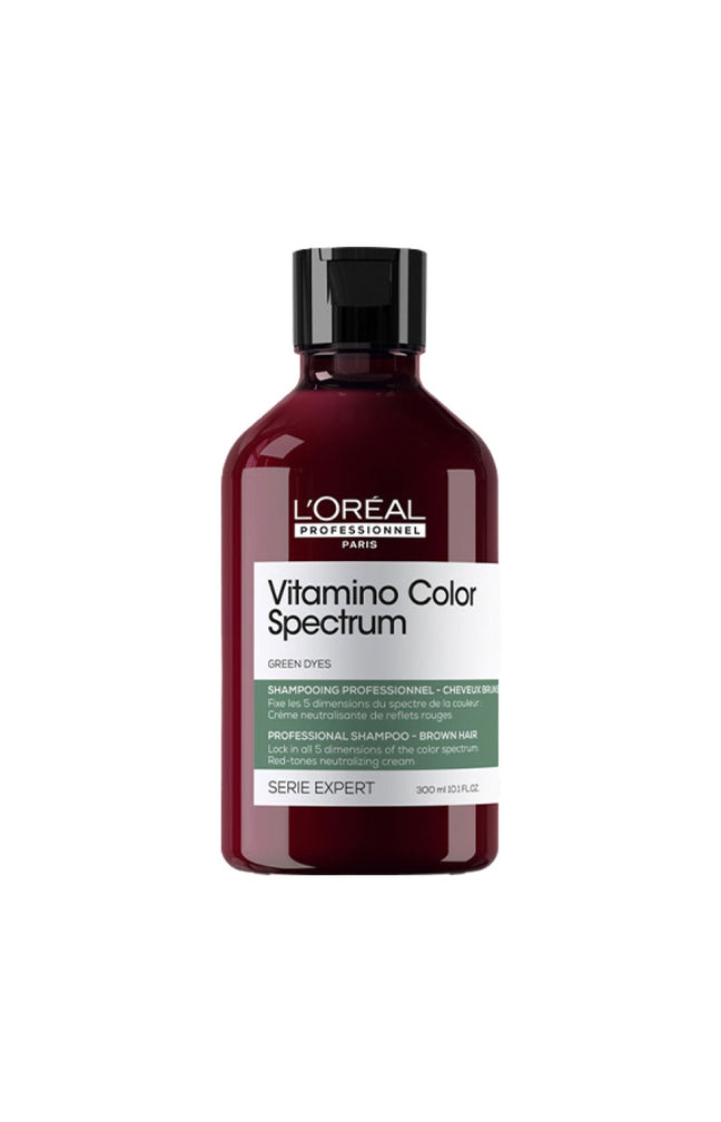 Shampoing éclat & vitalité - Vitamino Spectrum Green - Cheveux bruns foncés - 300 ml