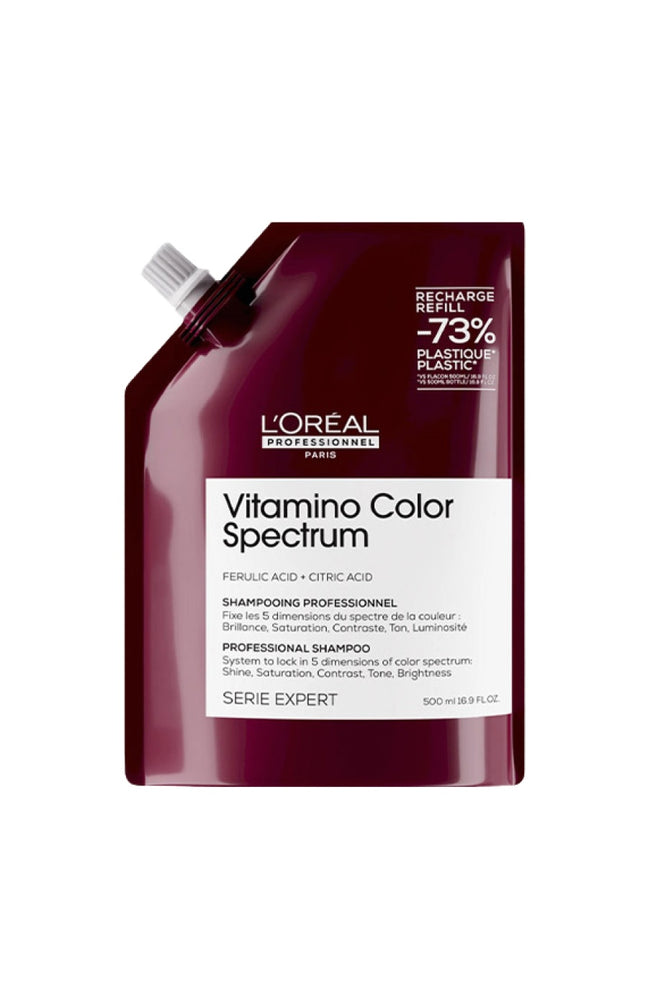 Recharge de shampoing nourrissant - Vitamino Spectrum - Cheveux colorés - 500 ml