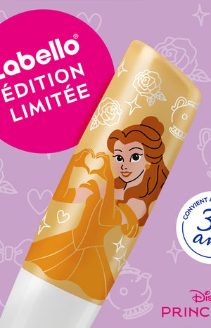 Labello - Disney Princesse - Vanille - Belle - 2 x 4,8 g