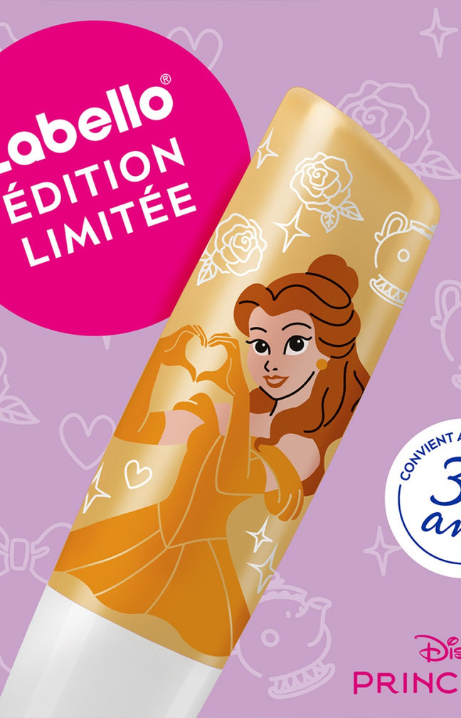 Labello - Disney Princesse - Vanille - Belle - 2 x 4,8 g