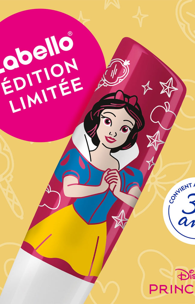 Labello - Disney Princesse - Cerise - Blanche Neige - 2 x 4,8 g