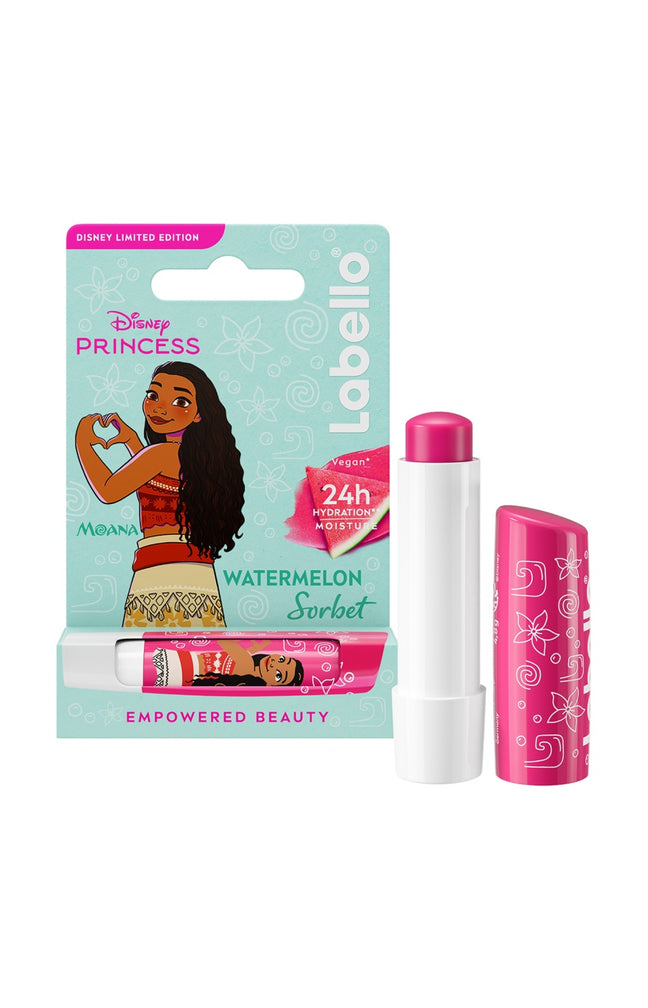 Labello - Disney Princesse - Pastèque - Vaiana - 2 x 4,8 g