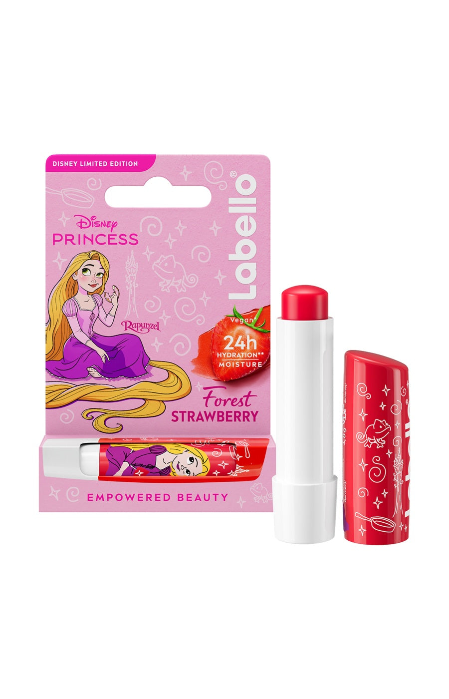 Labello - Disney Princesse - Fraise - Raiponce - 4,8 g