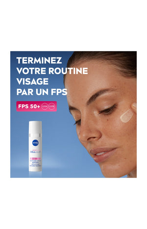 Soin fluide anti UV SPF 50+ - Cellular Expert Filler - Acide hyaluronique - Visage - 30 ml