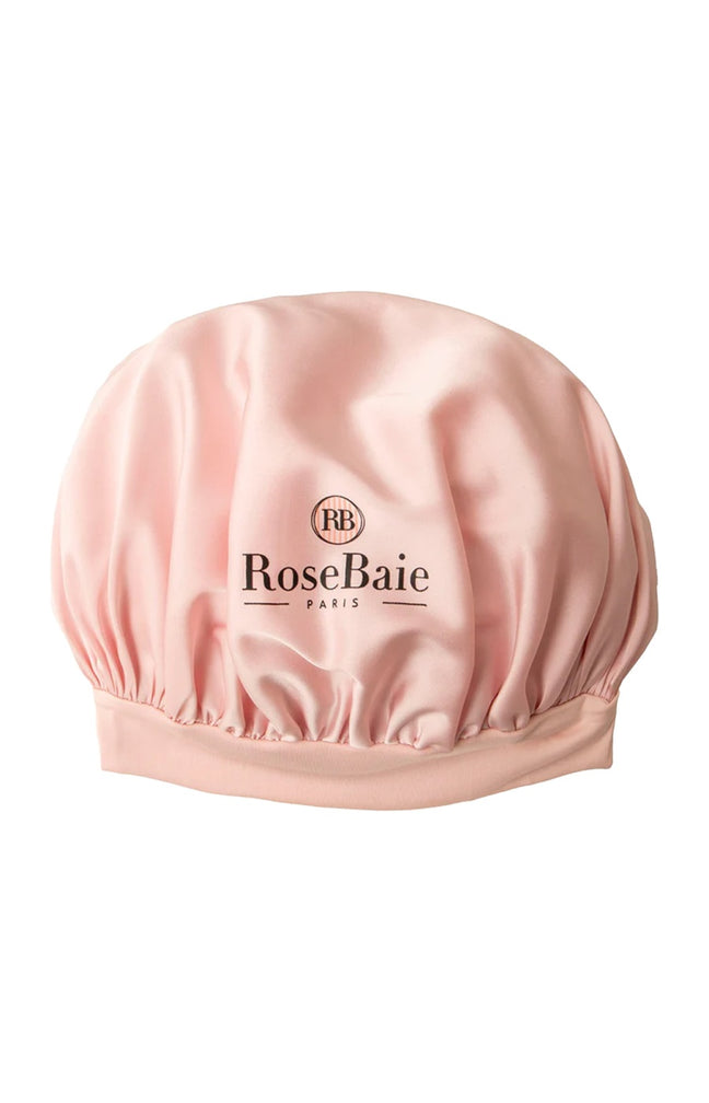 Bonnet de nuit en soie - Rose