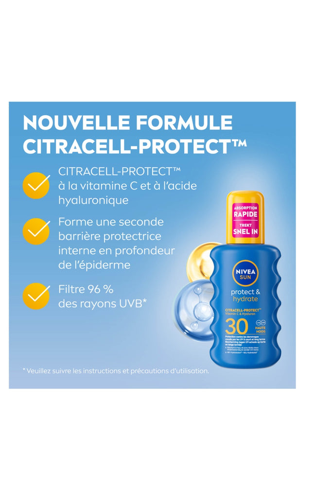 Spray solaire hydratante SPF 30 - Protect & Hydrate  - Corps - 200 ml
