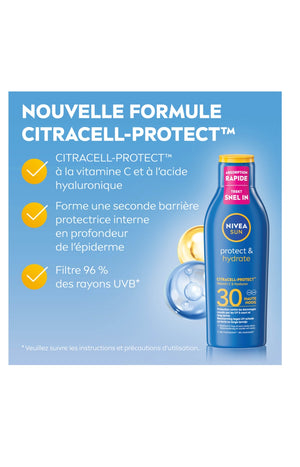Lait solaire SPF 30 - Protect & Hydrate - Corps - 200 ml