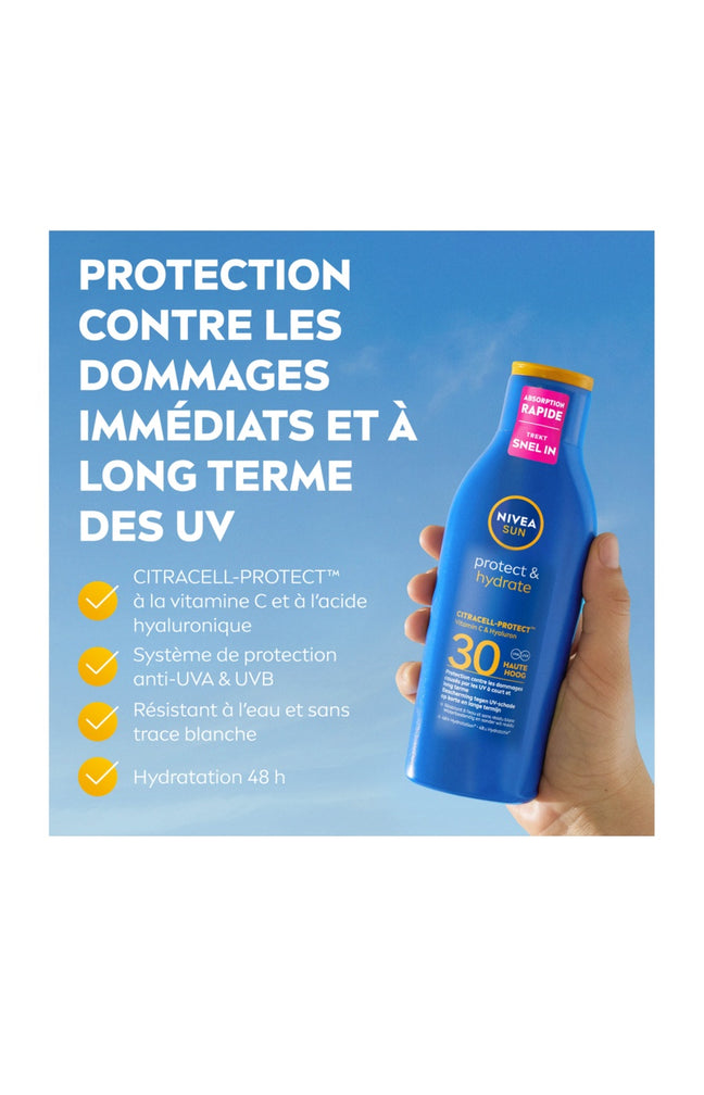 Lait solaire SPF 30 - Protect & Hydrate - Corps - 200 ml