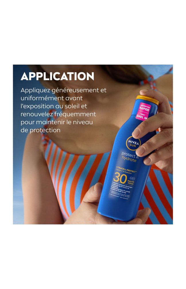 Lait solaire SPF 30 - Protect & Hydrate - Corps - 200 ml
