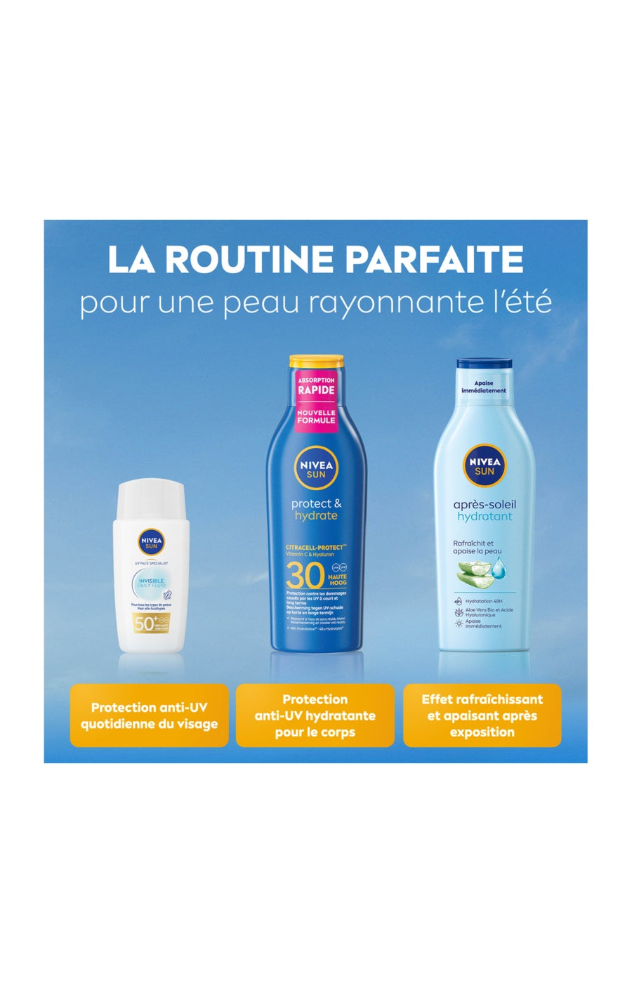 Lait solaire SPF 30 - Protect & Hydrate - Corps - 200 ml