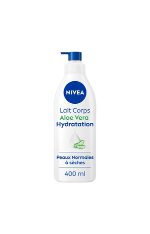 Lait corporel hydratant - Aloe vera - Peaux sèches - 400 ml