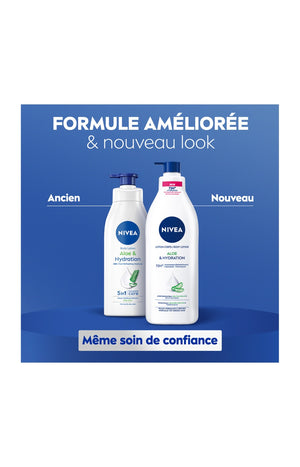 Lait corporel hydratant - Aloe vera - Peaux sèches - 400 ml