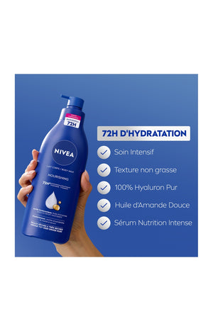 Lait corporel nourrissant - Acide hyaluronique - Peaux très sèches - 625 ml
