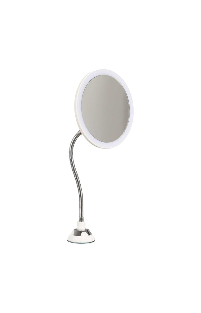 Miroir LED grossissant x5 avec bras flexible