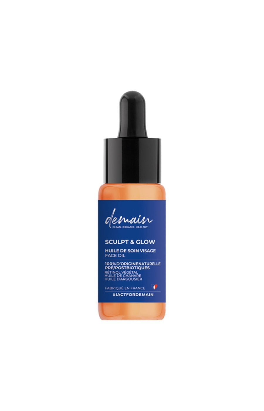 Huile éclat - Rétinol & probiotiques - Visage - 30 ml