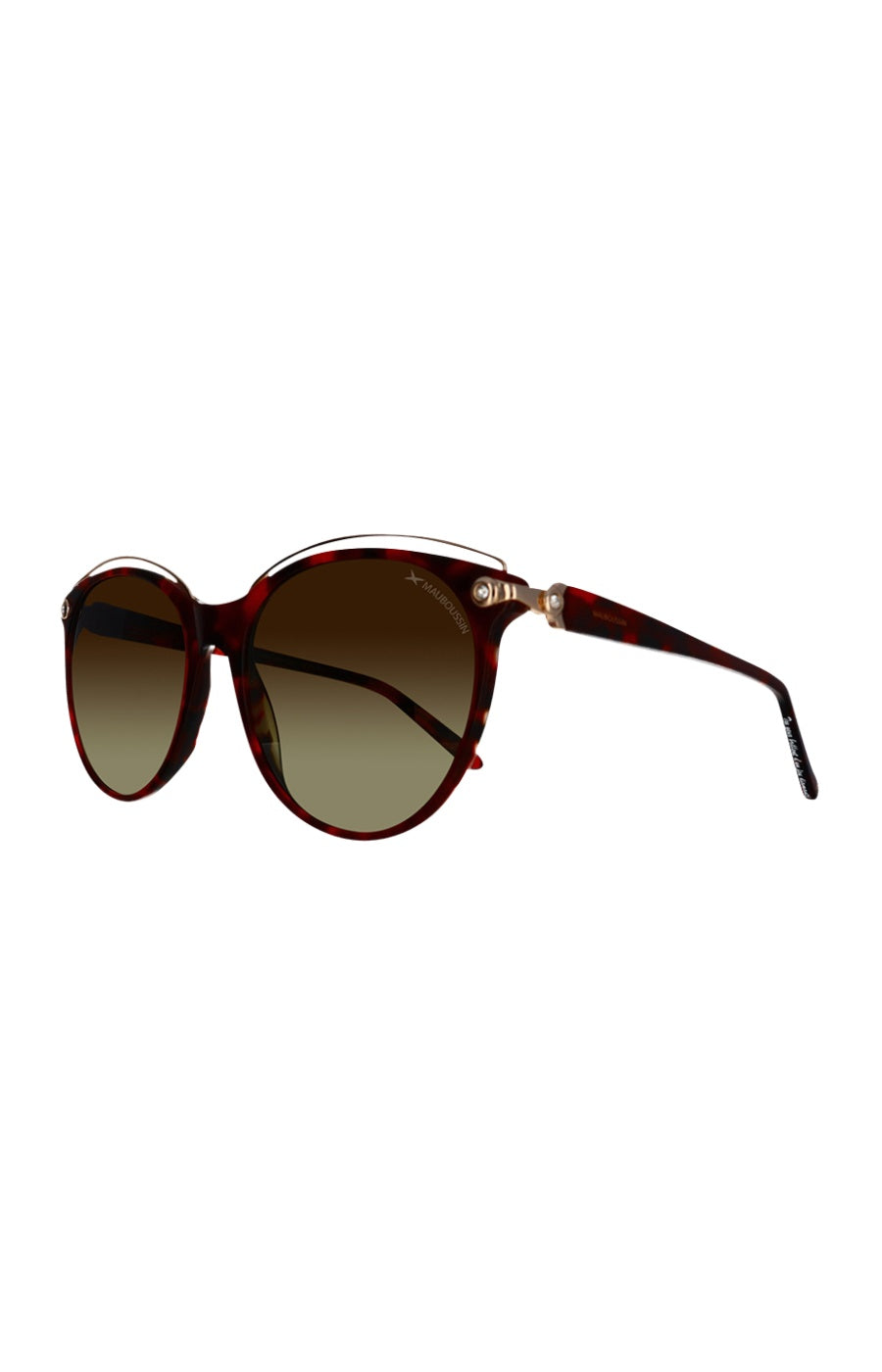 Mauboussin - Lunettes de soleil - Catégorie 3 - Marron