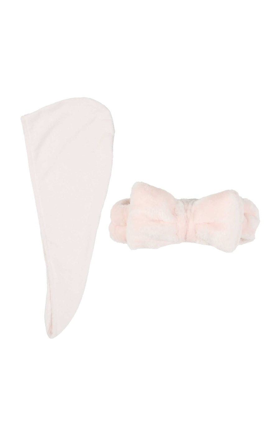 Serviette microfibre & bandeau - Cheveux - Coloris aléatoire